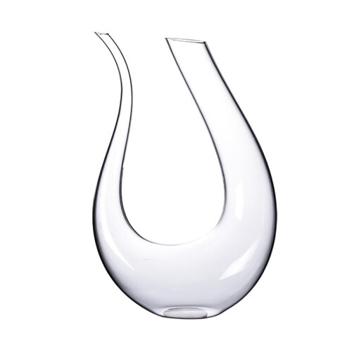 (onesize) 1500ml Crystal U-shaped Wine Decanter Gift Box Swan Decanter Creative Wine Separator