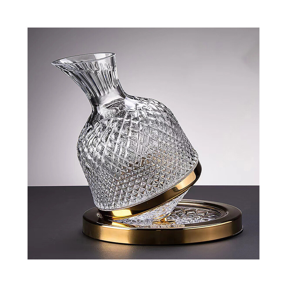 Mdsrjone (B 1500Ml) 1500Ml Crystal U-Shaped Wine Decanter Gift Box Swan Decanter Creative Wine Separator