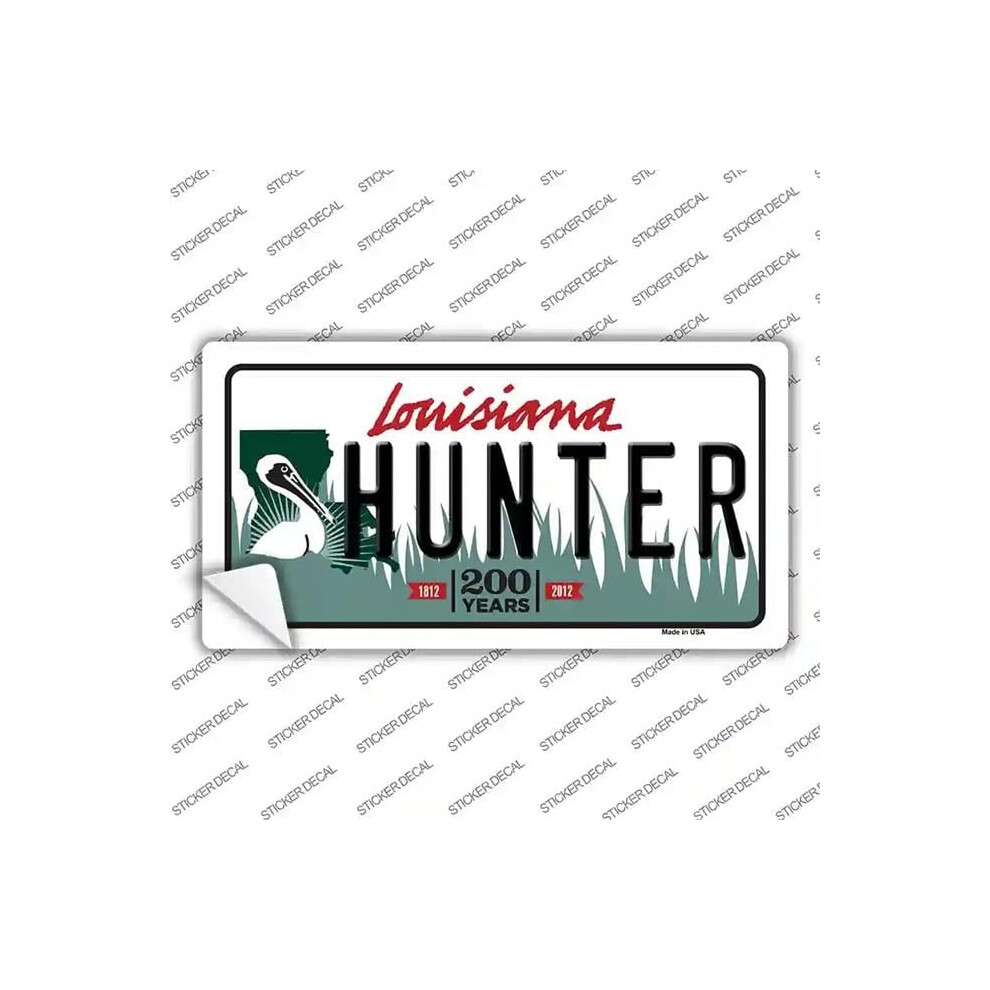 Smart Blonde Lp-6194S-L Hunter Louisiana Novelty Sticker Decal - Large 731997914222