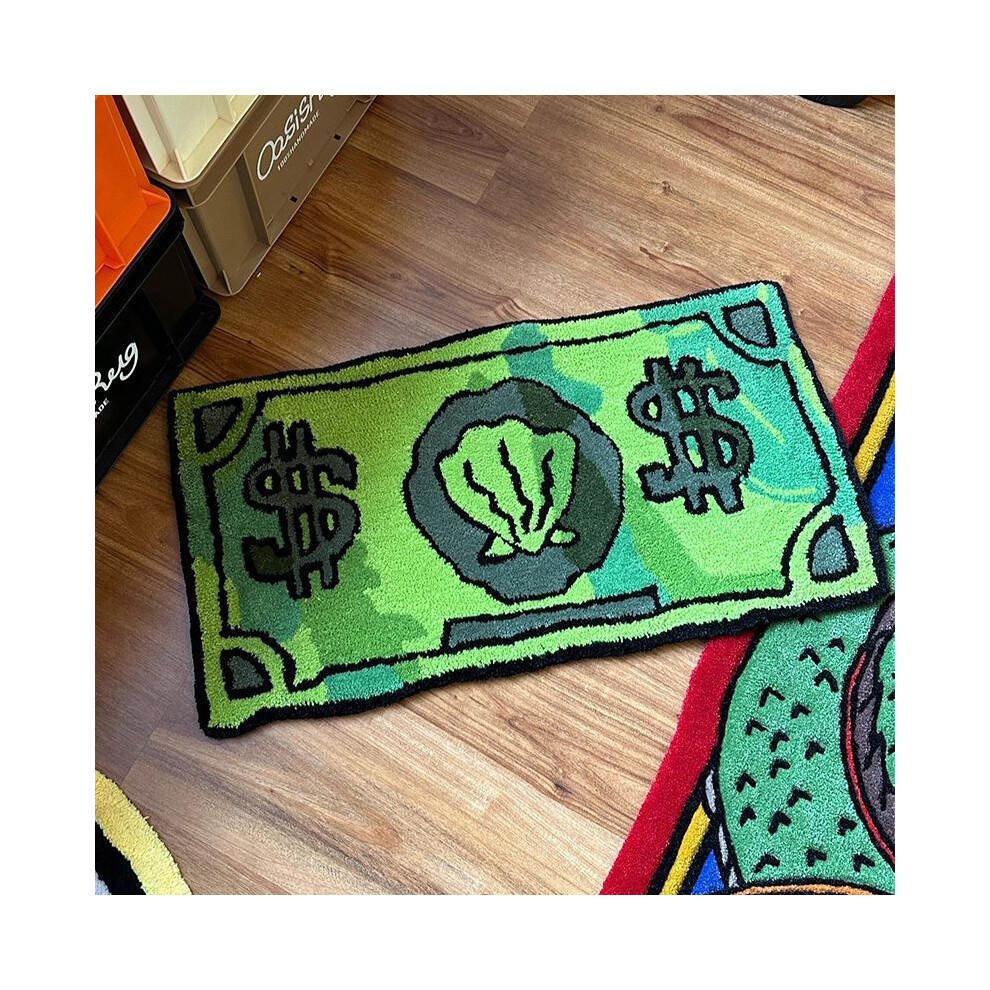 (A-1, 40X60cm 15.7X23.6in) Coin Decorative Carpet Household Bedroom Bedside Blanket Door Mat Door Mat Door Mat Door Mat Bathroom Floor Mat