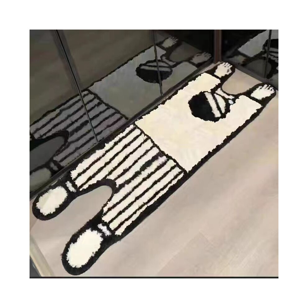 (child, 120X180cm47.2X70.8in) Windmill bedside blanket, household long strip bedside floor mat