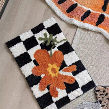 (A-3, 50X80cm 19.7X31.5in) Toilet, bathroom floor mat, water-absorbing non-slip foot mat, bedroom door mat, door entry, toilet, toilet carpet