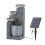 Garden Sanctuary Solar-Powered Patio Rockery Decor Water Feature 3