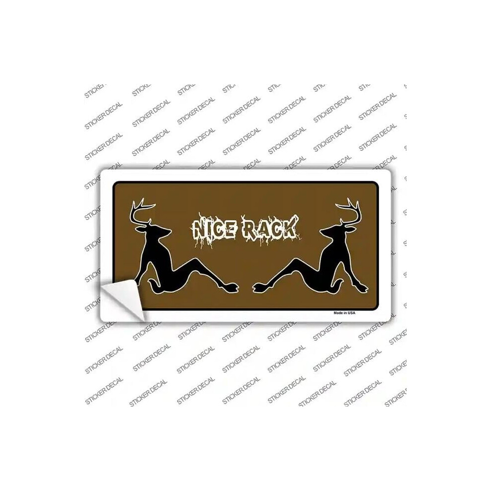 Photos - Other Electrical Equipment Smart Blonde LP-5238s-XL Nice Rack Novelty Sticker Decal - Extra Large
