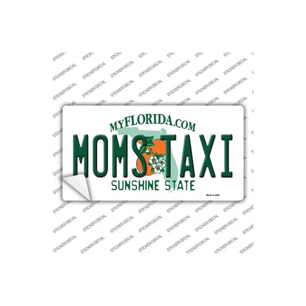 Smart Blonde Lp-6041S-S Moms Taxi Florida Novelty Sticker Decal - Small 731997916233