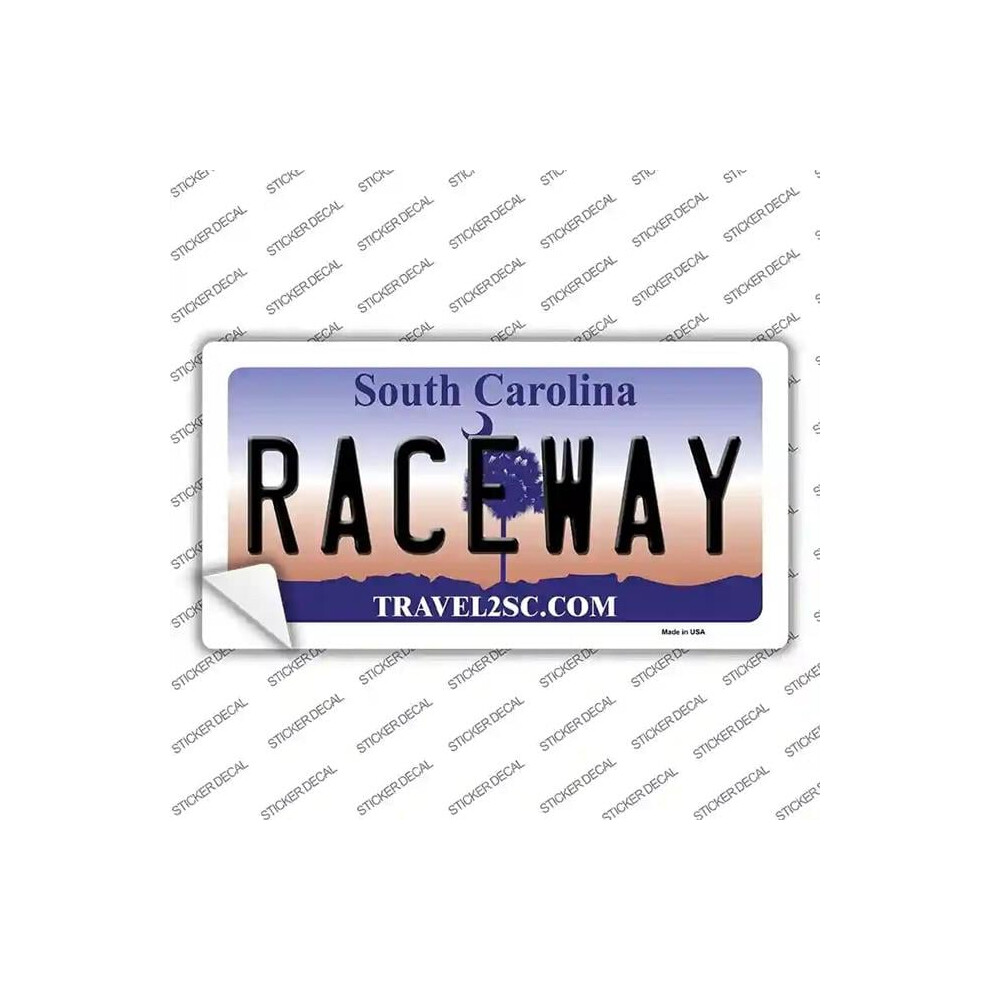 Smart Blonde Lp-6310S-Xl Raceway South Carolina Novelty Sticker Decal - Extra Large 731997917315