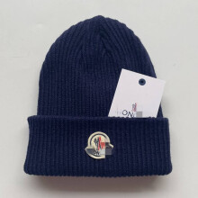 (Dark Blue)Unisex Strickmütze Damen Beanie Weihnachtsgeschenk Rippen Herren Sport Dehnbar