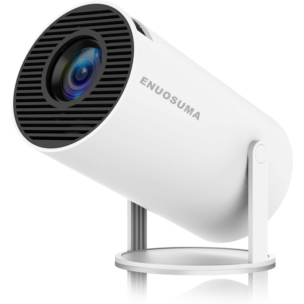 Mini Projector,Support 4K 1080P Portable Projector With Dual Band Wifi6 5G Wireless 5.0 Bluetooth Android 11, 200 Ansi Lumens, 180 Rotatable 4069625672968