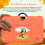 (Orange) 7 Inch Quad Core 4GB RAM 64GB ROM Android Learning Games Tablets 7