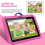 (Pink) 7 Inch Quad Core 4GB RAM 64GB ROM Android Learning Games Tablets 4