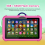 (Pink) 7 Inch Quad Core 4GB RAM 64GB ROM Android Learning Games Tablets 5