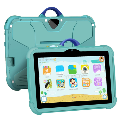 (Blue) 7 Inch Quad Core 4GB RAM 64GB ROM Android Learning Games Tablets