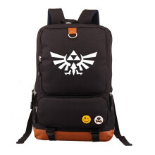 (Black)Die Legende von Zelda Schüler-Rucksack Kinder Schulranzen Outdoor Reisetasche Fan-Geschenke