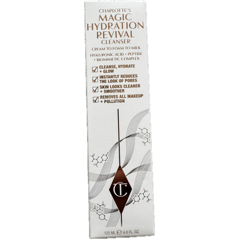 CHARLOTTE TILBURY Magic Hydration Revival Cleanser 4 Fl Oz