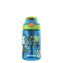 Contigo Autospout Kids Water Bottle 14oz Pack of 1 Blue Poppy Squishies