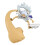 Bandai BANPRESTO ONE PIECE FL - MONKEY.D.LUFFY (GEAR 5) Vol.4 1