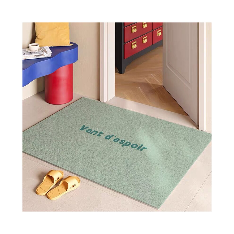 (A-8, 80X120cm 31.5X47.3in) Gradient colored household silk ring floor mat, dopamine premium feeling, dirt resistant carpet