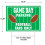 Plastik Spieltag Parkplatz Yard Sign 3