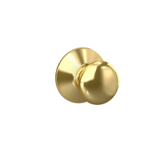 Schlage F10 PLY 605 Plymouth Door Knob  Hall & closet Passage Lock  Bright Brass