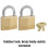 Master Lock Master Lock 140T Solid Brass Padlock with Key  2 Pack  2 Count 3