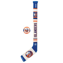NHL New York Islanders Mini Pehmeä Hockey Mai Set Team Pehmeä Vaahtomuovi -Mini Jääkiekkomailat ja Pallosetti - Upea lelu lapsille