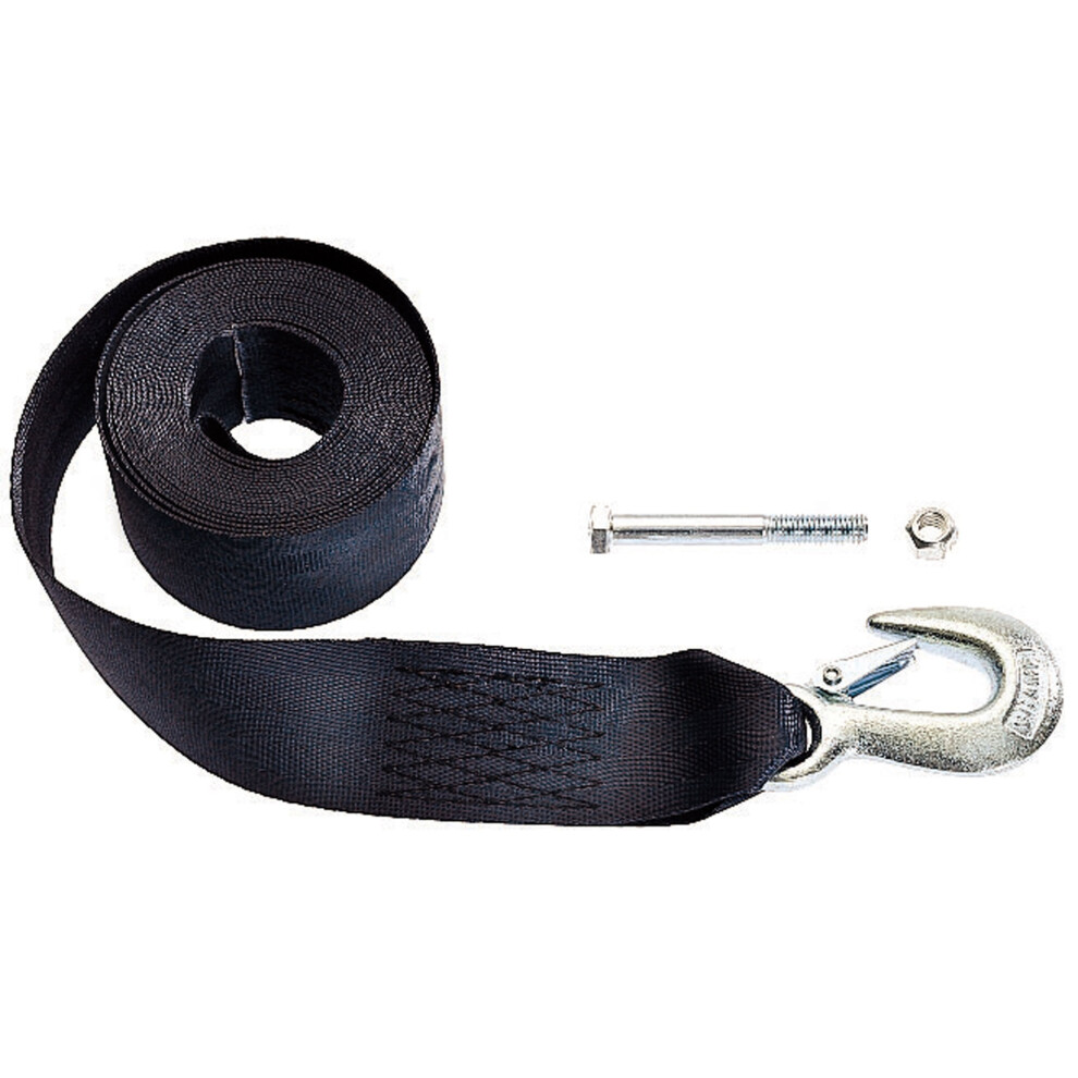 Dutton Lainson 24248 Winch Strap With Hook 6250 - Heavy Duty 25' Strap 4000 Lb. 085077242485