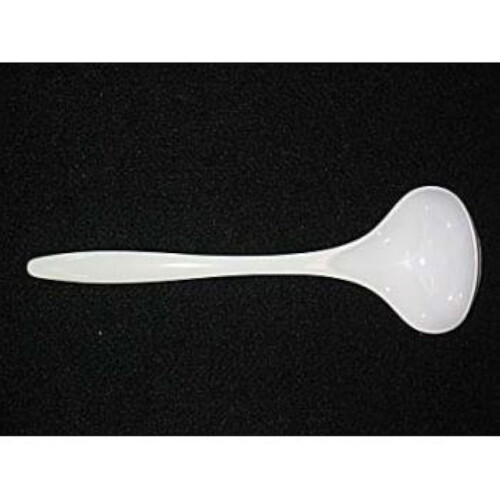 Gourmac hvid melaminsuppeske 11,25""""