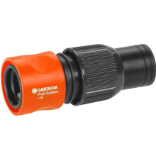 GARDENA 02817-20 Hose Connector Profi-System-Maxi-Flow  30x20x20 cm  Black/Orange