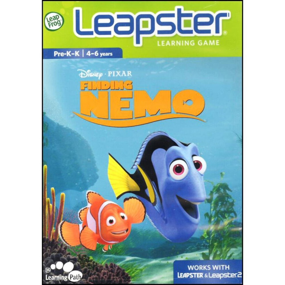 New Leapfrog Leapster Learning Game Finding Nemo 80-20232E