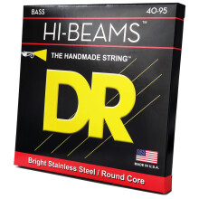 DR Strings Hi-Beam - Rustfrit st?l rund kerne 40-95 LLR-40