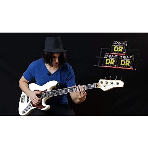 DR Strings Hi-Beam - Rustfrit st?l rund kerne 40-95 LLR-40 2