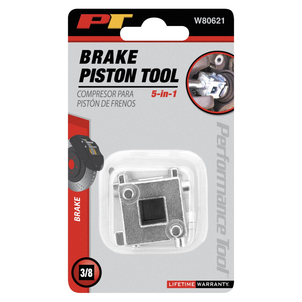 Performance Tool W80621 3/8-Inch Drive Disc Brake Piston Tool-image-OPC-PGBDZCX-NEW