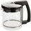 Krups Krups F 046 42 Γυάλινη Καράφα για Μηχανές Espresso/Coffee Μαύρη 1