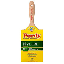 4 """" Purdy 144400240 Nylox Swan Papke Brush Tynex Nylon