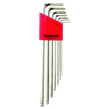 Conjunto de 7 Chaves L Balldriver BriteGuard, Extra Longas, tamanhos 1.5-6mm