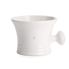 MUHLE fehr porceln platina peremes borotvlkoz bgre borotvlkozedny-tartozk szappanokhoz s krmekhez Modern fehr dizjn