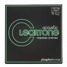 Cleartone Custom-Light Gauge Coated akustiske guitarstrenge