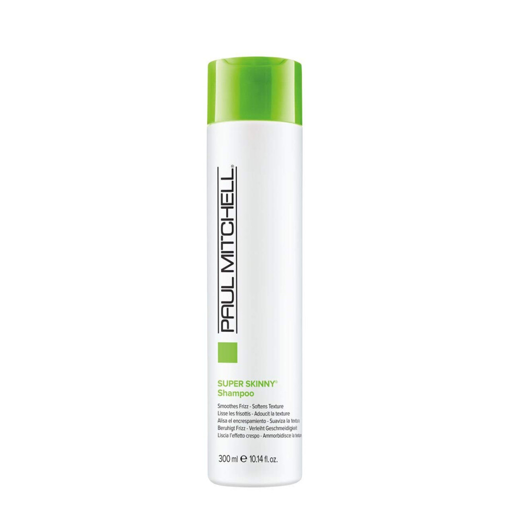 Paul Mitchell Super Skinny Shampoo  Smoothes Frizz  Softens Texture  For Frizzy Hair  10.14 fl. oz.