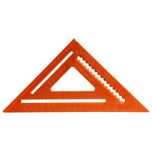Johnson Level & Tool RAS-170B-ORA Structo-Cast Rafter Square 12"""" Rot 1 Quadrat