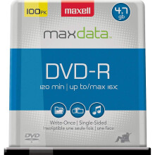 Maxell Dvd-R Disco registrabile 4,7 Gb 16x Spindle Gold 100/confezione