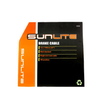 Sunlite bulkboks bremsekabler 1,6 x 1700 mm ST RD kasse med 100 stk.