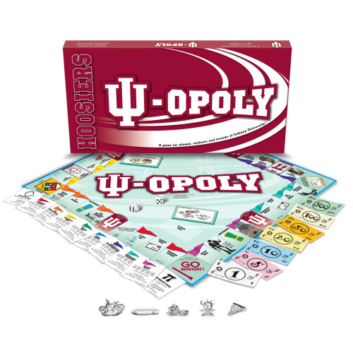 Te laat voor de Sky Indiana University - IU opoly