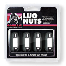 Gorilla Automotive 91107XL Ekstra lange Acorn Bulge Lug-m?trikker (14 mm x 2,00 tr?dst?rrelse)