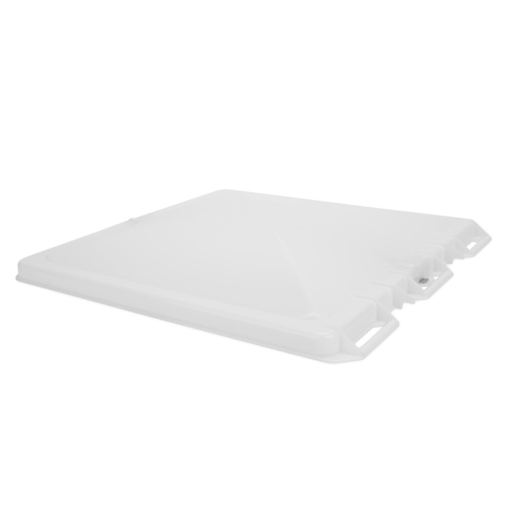 Camco 40152/40153 Polypropylene Vent Lid For Metal Vent - Jensen Since 1994 White 014717401524