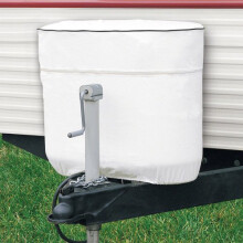 Classic Accessories Over Drive RV Tank Cover Double 20/5 Gallon Tanks White