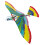 Jouet volant mécanique Tim Bird Schylling, vert 20 cm (Pack de 1) 1