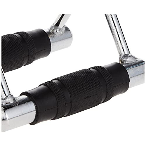 CAP Barbell Deluxe Double D Handle with Rubber Handgrips 2