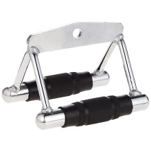 CAP Barbell Deluxe Duplo D Handle com Pegas de Borracha