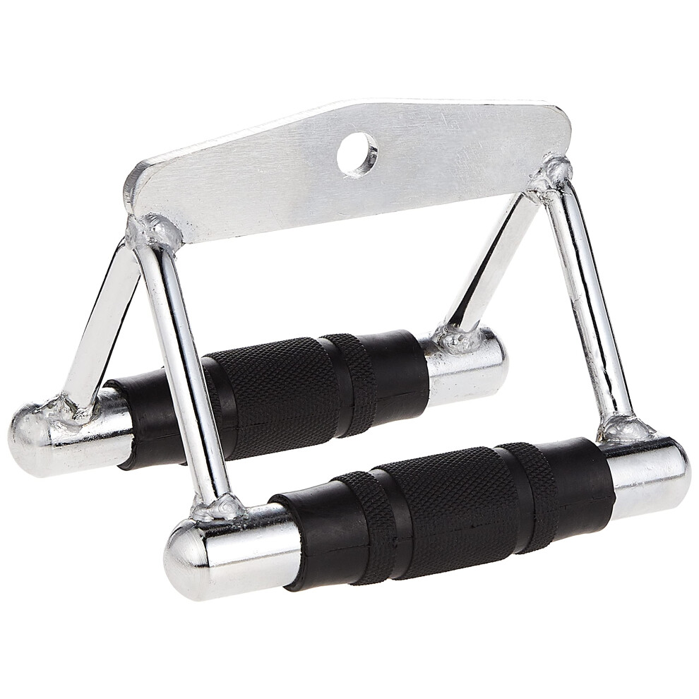 CAP Barbell Deluxe Double D Handle with Rubber Handgrips