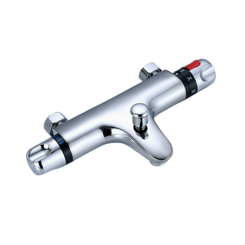 (Bathtub thermostatic valve) Thermostatic Bath Tap Shower Mixer Bathroom Filler